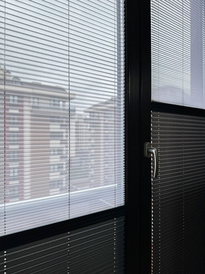 Çiftli sistem plise perde