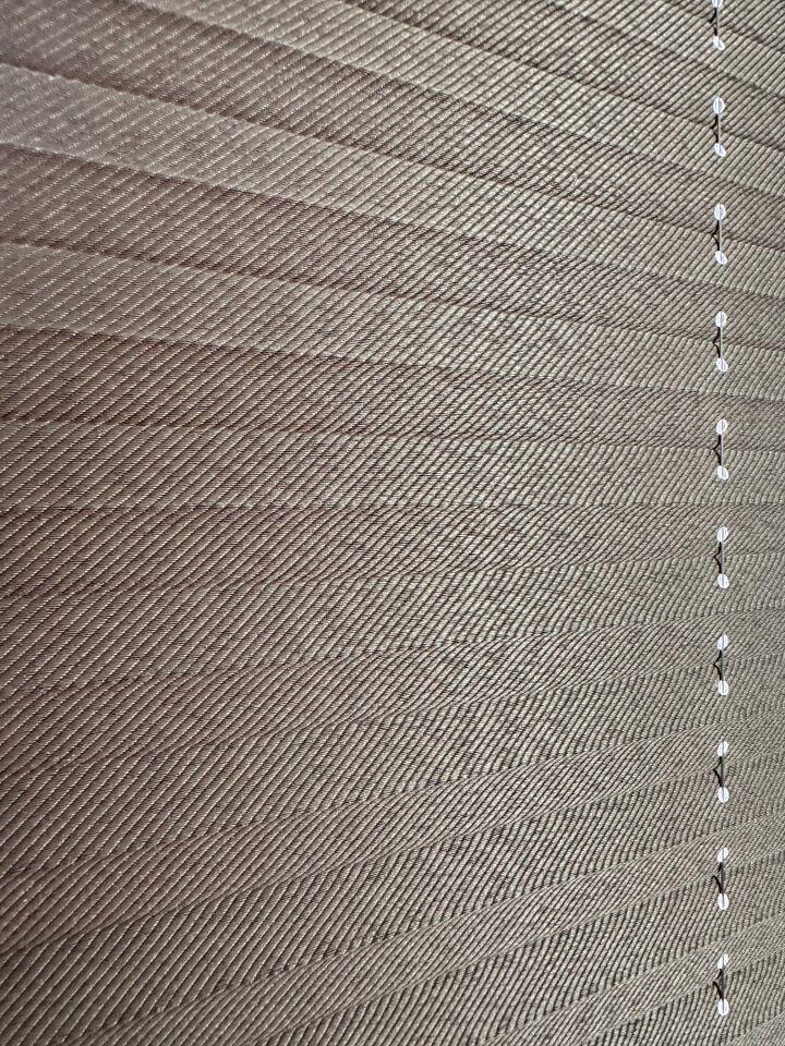 Dimout Serisi Kahve Plise Perde