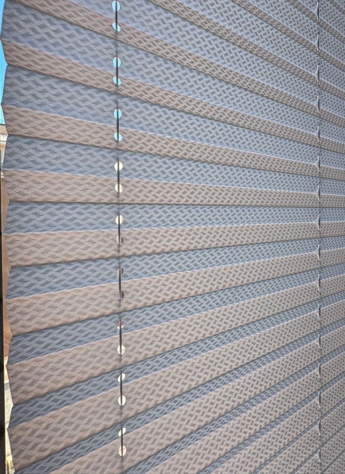 Lidya Serisi Açık Gri Plise Perde