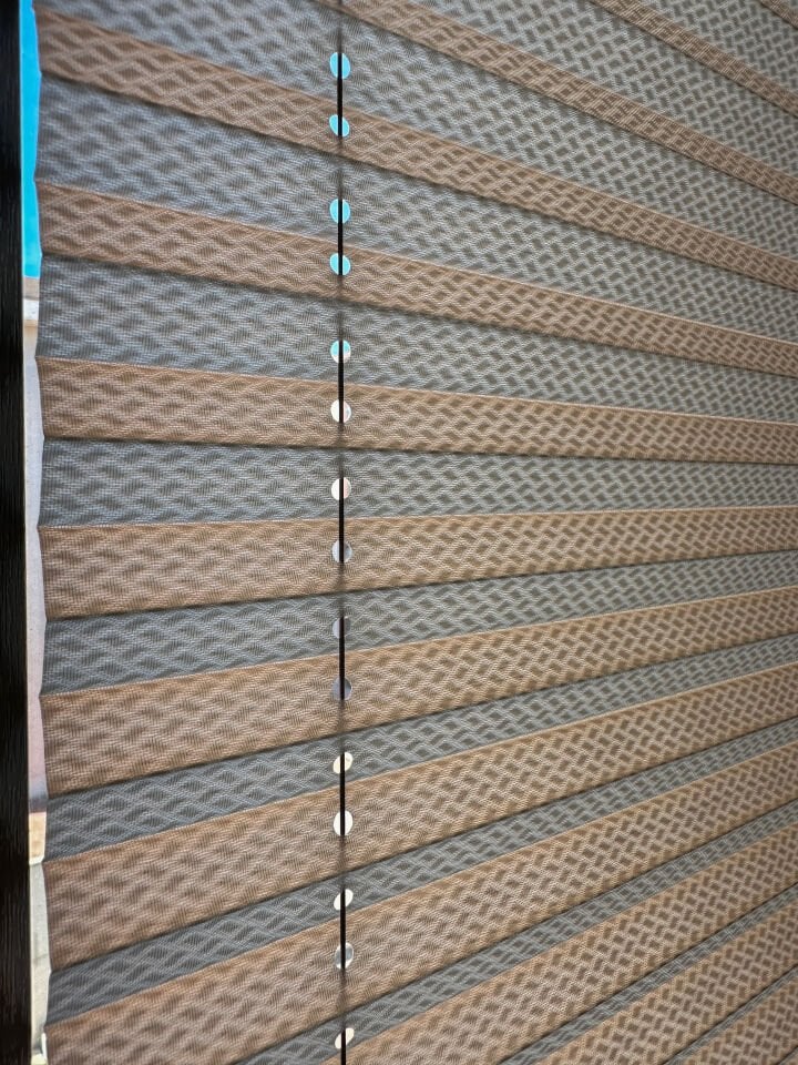 Lidya Serisi Krem Plise Perde