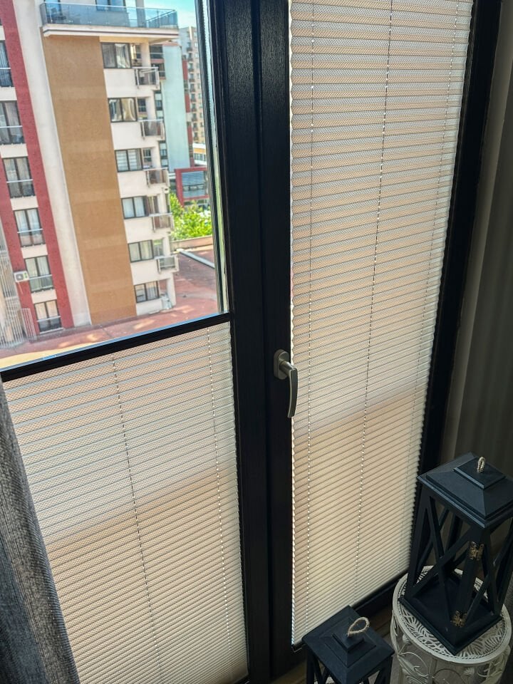 Lidya Serisi Vizon Plise Perde