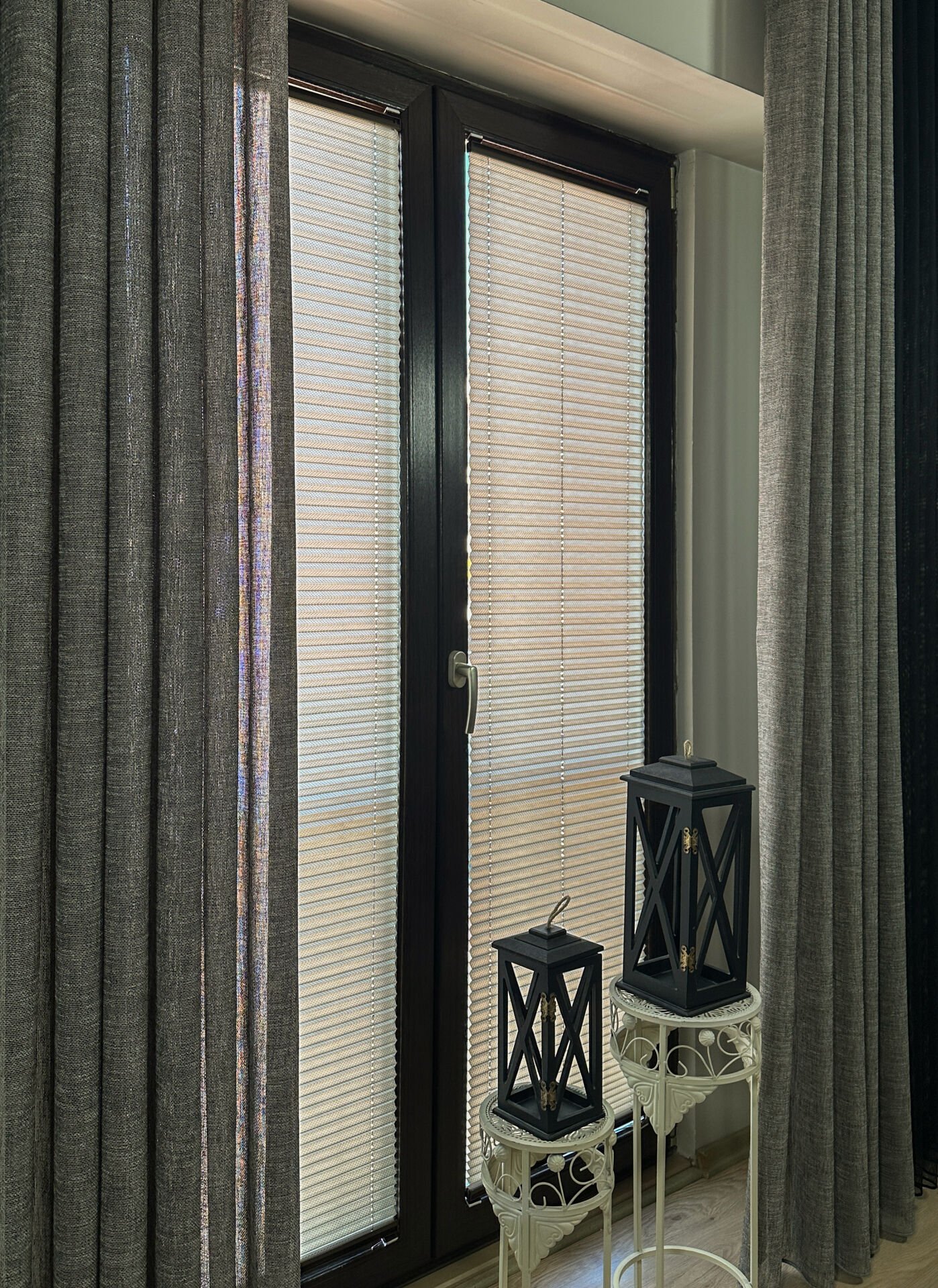 Lidya Serisi Vizon Plise Perde