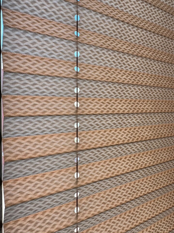 Lidya Serisi Kahve Plise Perde