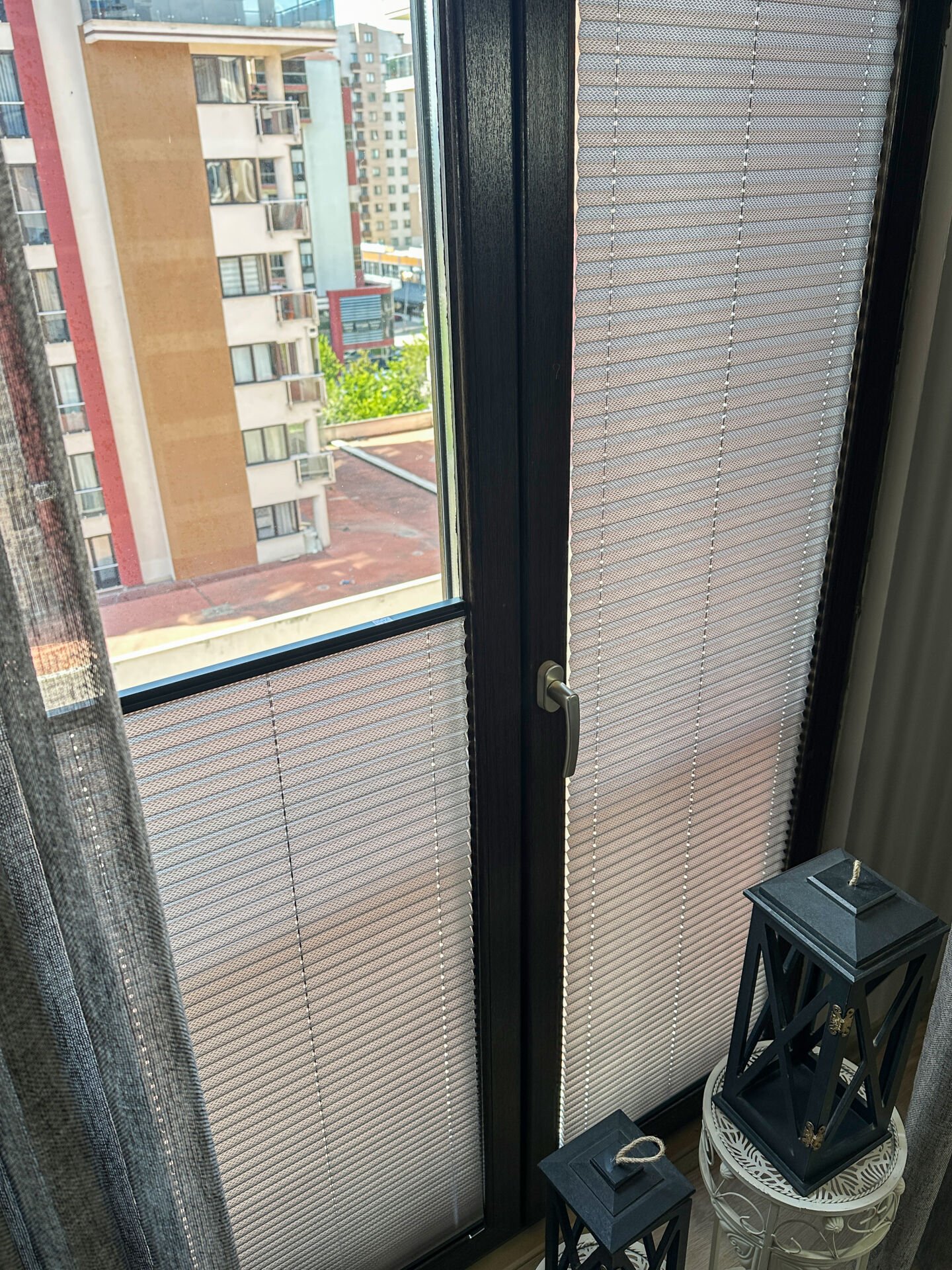 Lidya Serisi Gri Antrasit Perde