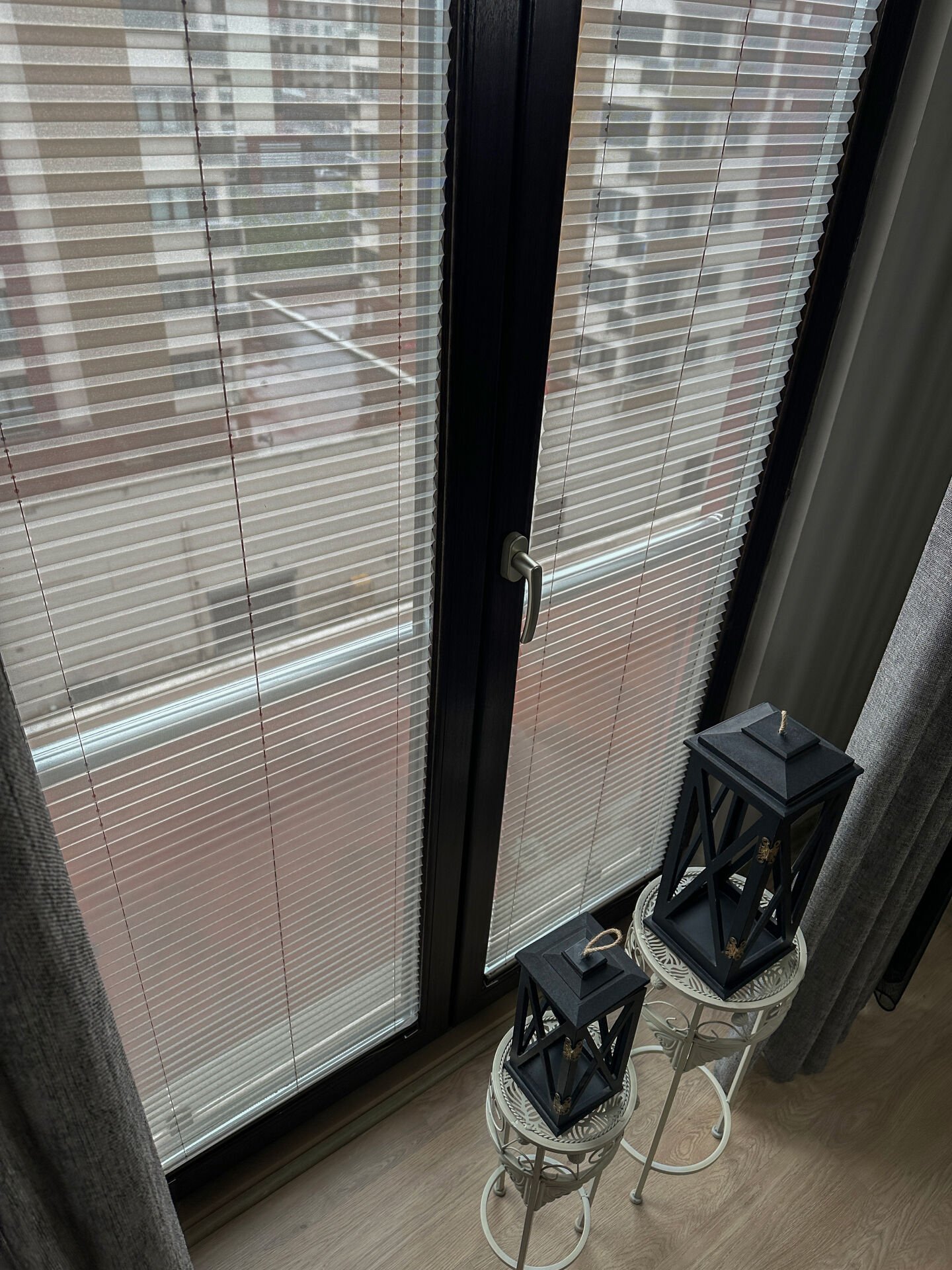 Nivla Serisi Kahve Tül Perde