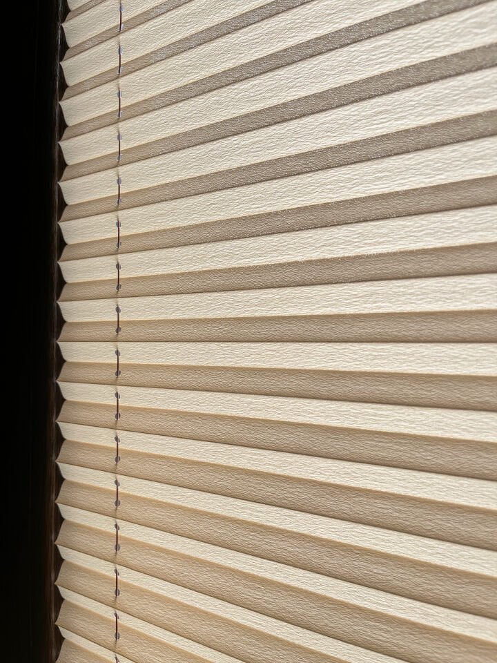 Perla Serisi Krem Plise Perde