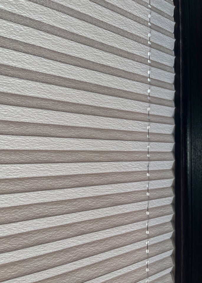 Perla Serisi Gri (Koyu) Plise Perde