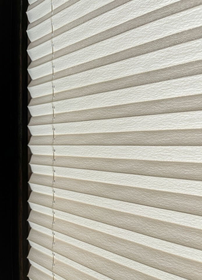 Perla Serisi Ekru Plise Perde