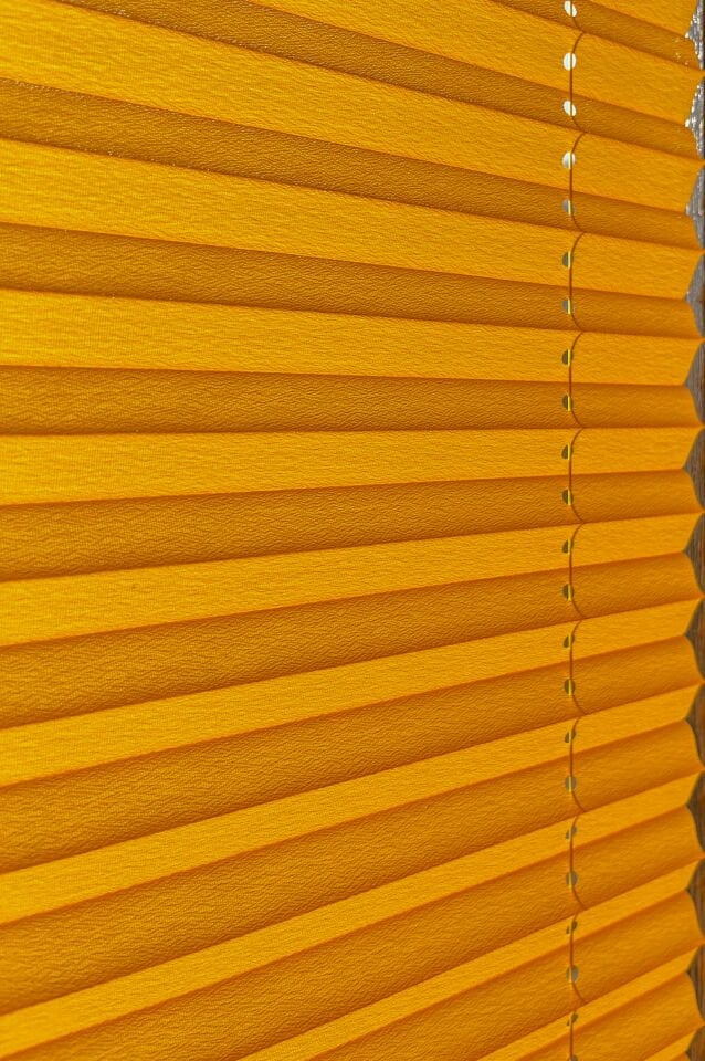 Perla Serisi Turuncu Plise Perde