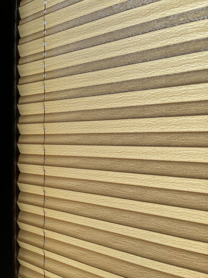 Perla Serisi Bronz Plise Perde