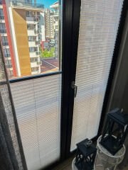 Novasilk Serisi Açık Gri Plise Perde