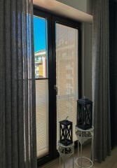 Novasilk Serisi Sütlü Kahve Plise Perde