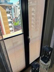 Novasilk Serisi Bej Plise Perde